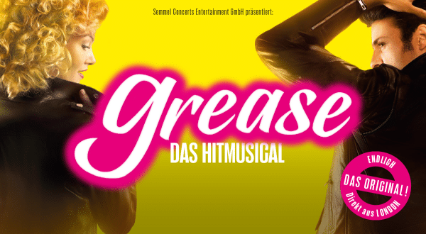 Grease das Hitmusical Banner Logo